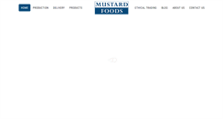 Desktop Screenshot of mustardfoods.com